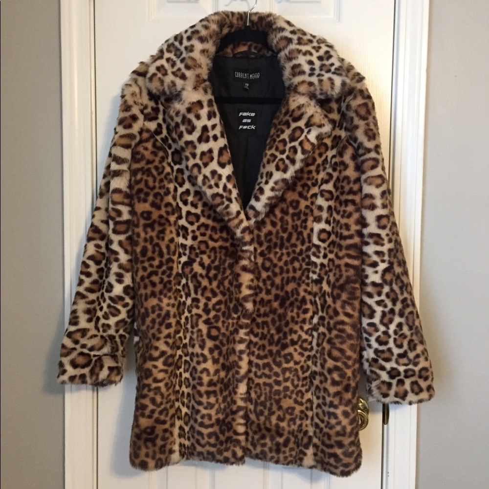 Current Mood "Hunt You Down" Leopard Coat